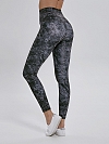 Gemusterte Yogahose Atmungsaktive Leggings HS176