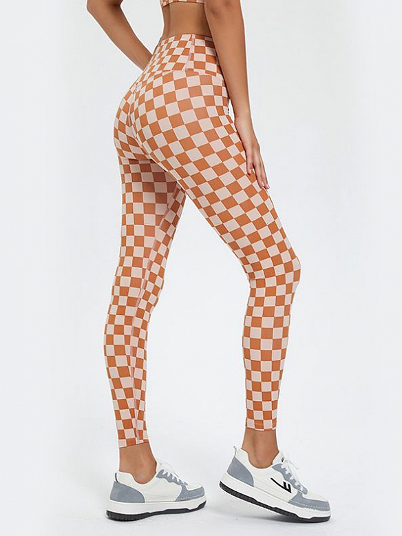 Dehnbare Skinny Nackt Yoga Hose Außen HS804