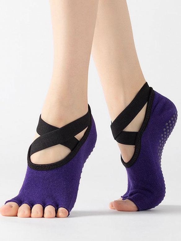 Damen Anti Rutsch Yoga Socken AS010