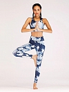 Damen Gedrucktes Yoga-Set ST063