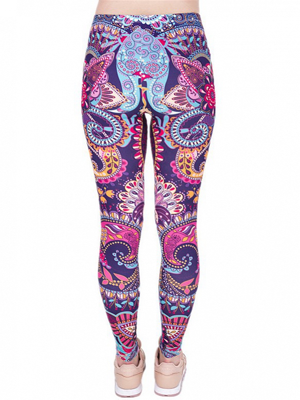 Damen Gedruckte Leggings Yogahose HS247