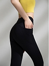 Damen High Waist Sporthose Leggings mit Tasche HS440