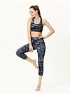 Damen Gedrucktes Yoga-Set  Running-Set ST079