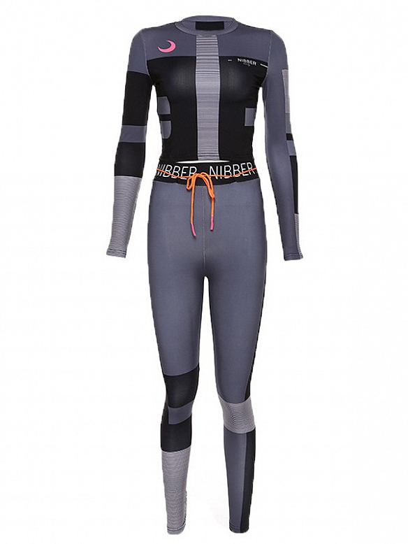 Damen Sportanzug Fitnessanzug ST078