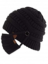 Damen Winter Hat und Mundschutz 2 in 1 Set AS006