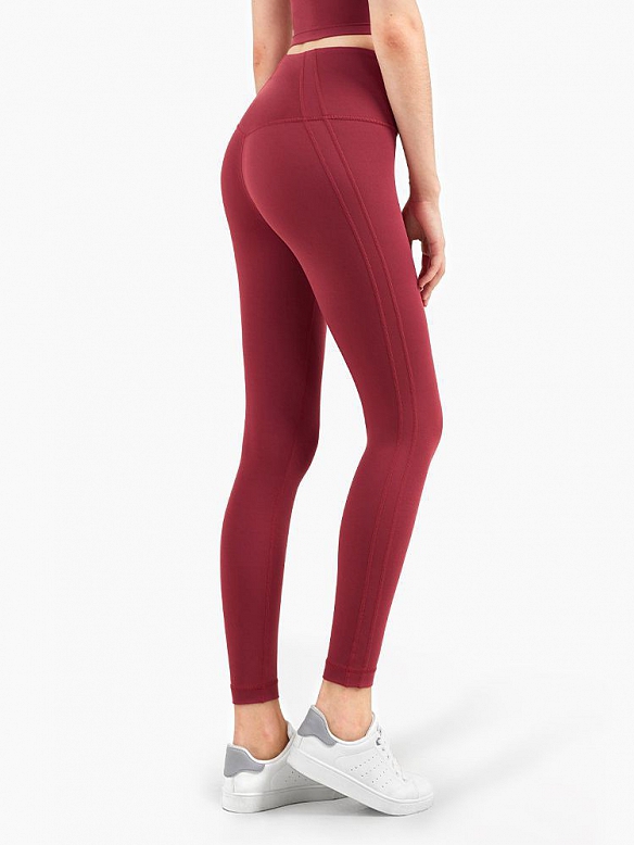 Damen nahtlos Sporthose Yogahose HS430