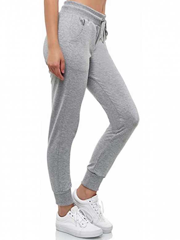 Damen Baumwolle Jogginghose HS567