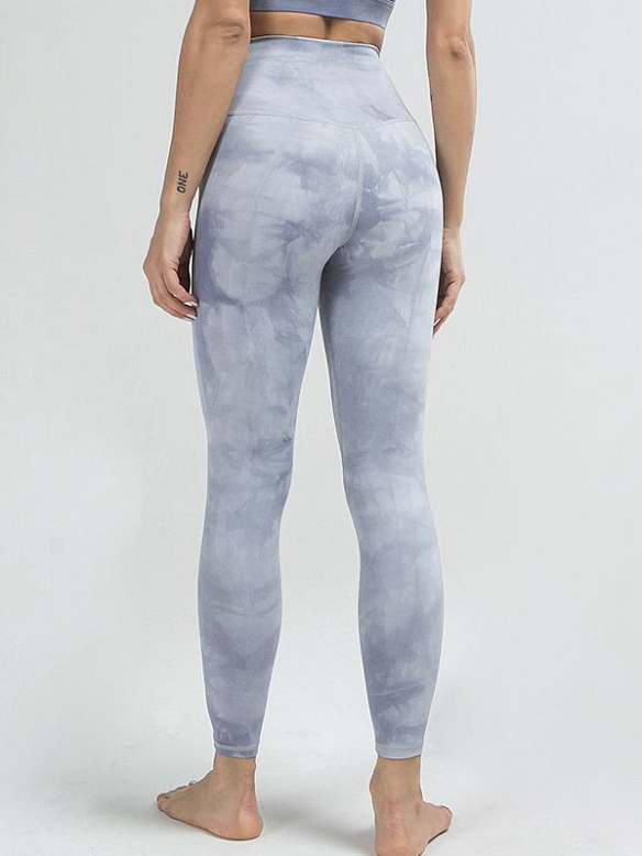 Damen weich Tie dye Leggings HS444