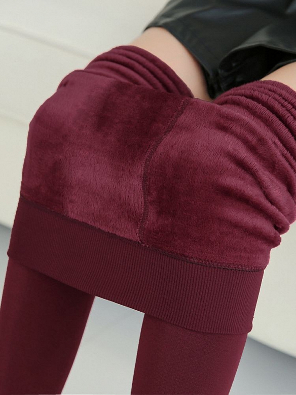 Damen Winter Verdicken Leggings Sporthose HS413