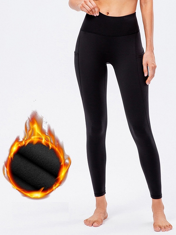 ❄️Verdicken❄️Damen Sport Leggings mit Hautfreundlichem Futter HS629