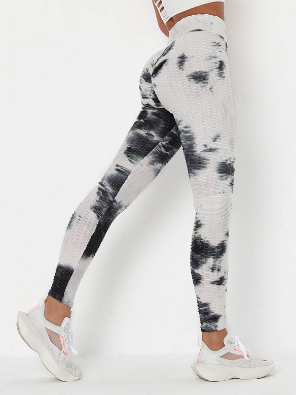 Tinte Tie-Dye Jacquard Bubble Pants unten HS756