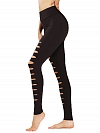 Damen Sexy Ripped Leggings Yogahose HS507