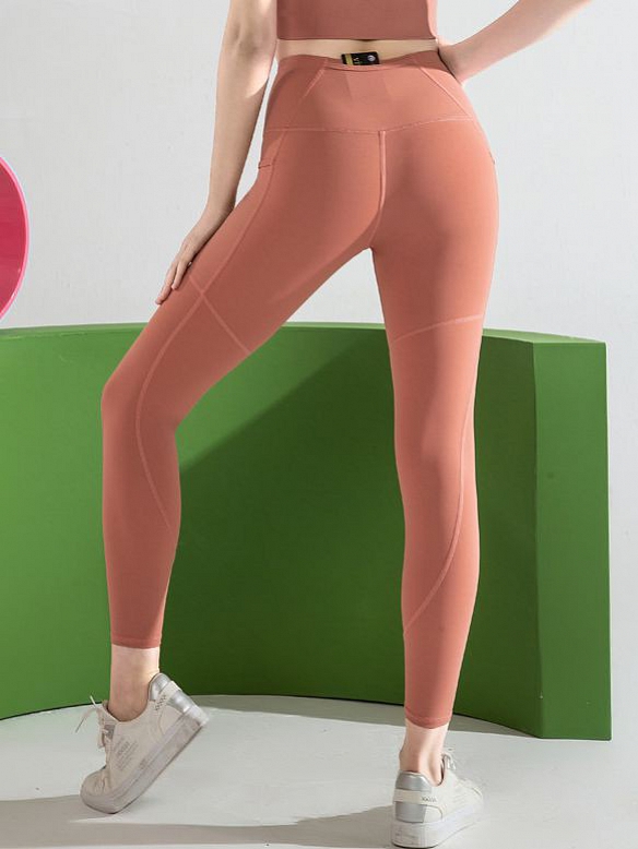 Damen Sporthose Leggings mit Taschen HS376