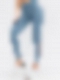 Damen Trainingsanzug Lange Mesh Leggings Yogahose Sorthose mit Tasche HS627