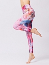 Gemustert Yogahose Atmungsaktive Leggings HS042