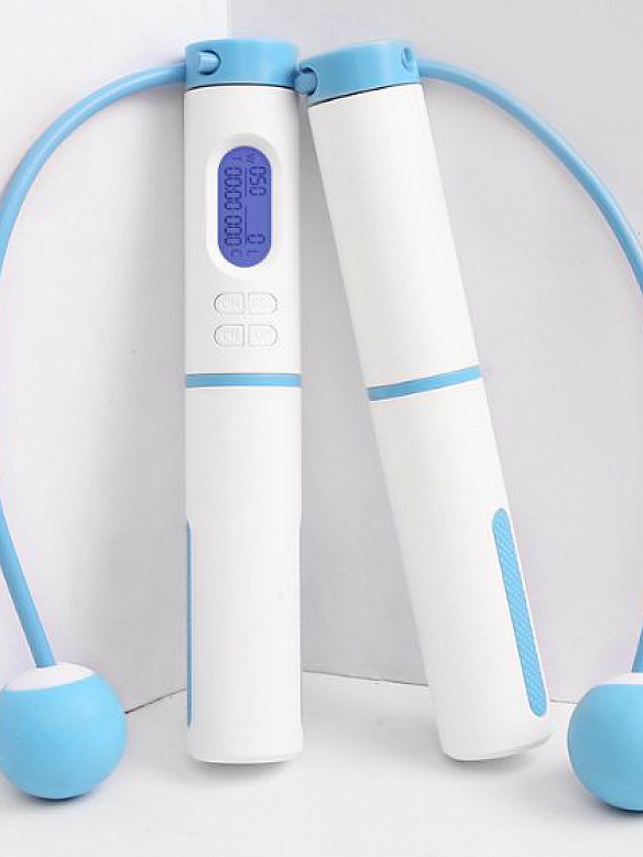 Smart Cordless Springseil Zählen Übung gewichtet Fitness Indoor Übung Springseil    AS029