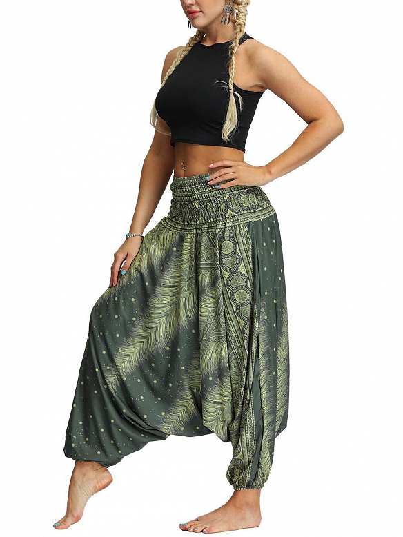 Damen weiche & leichte Haremshose HS510