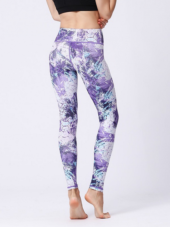 Gemusterte Damen Sport Leggings HS157