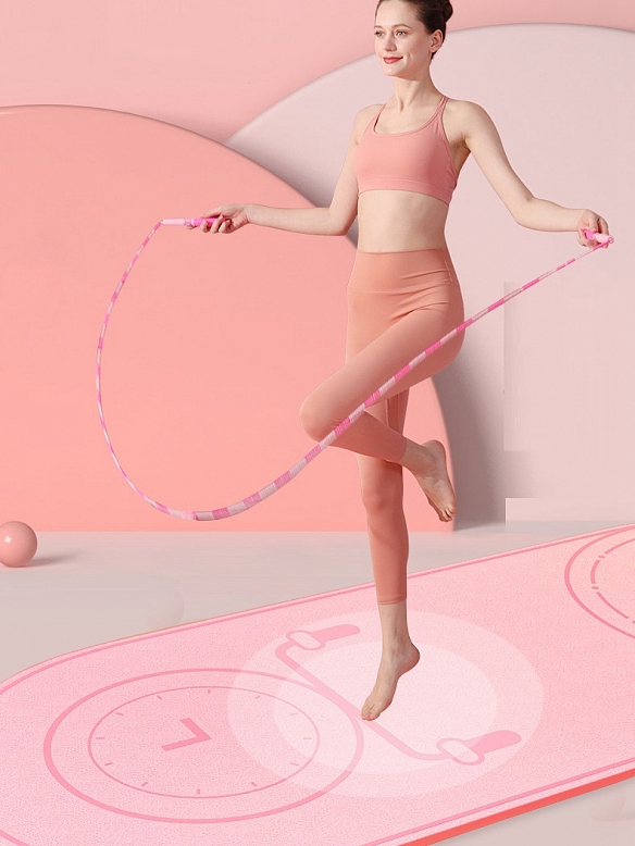 Gymnastikmatte Yoga Matte für Springseil AS022