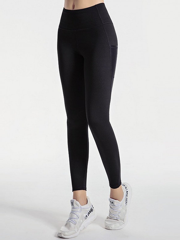 Damen Atmungsaktive Leggings mit Taschen HS226