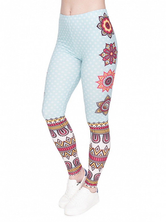 Damen Gedruckte Leggings Yogahose HS257