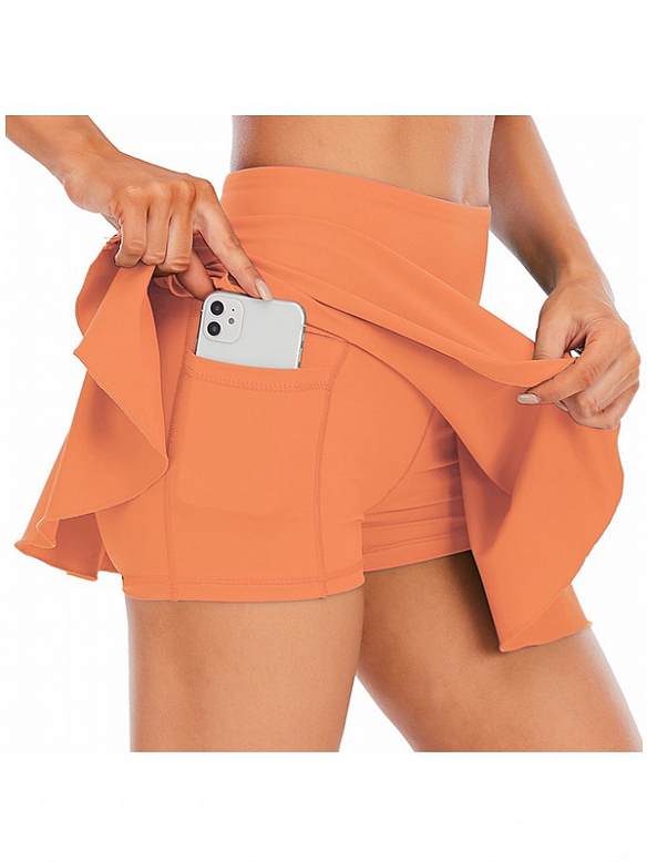 Damen Tennisrock mit Innenhose HS554