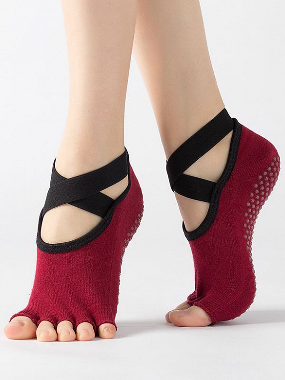 Damen Anti Rutsch Yoga Socken AS010