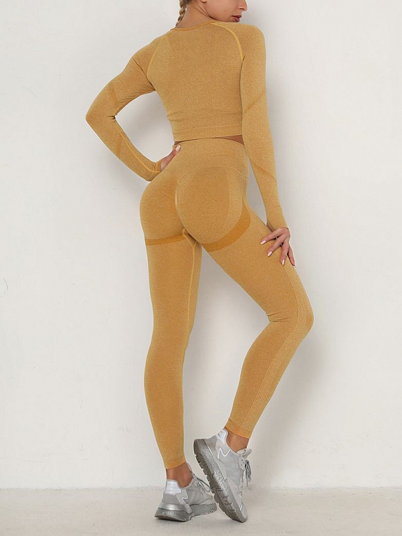 Damen Push Up Trainingsanzug Sportanzug Set ST140