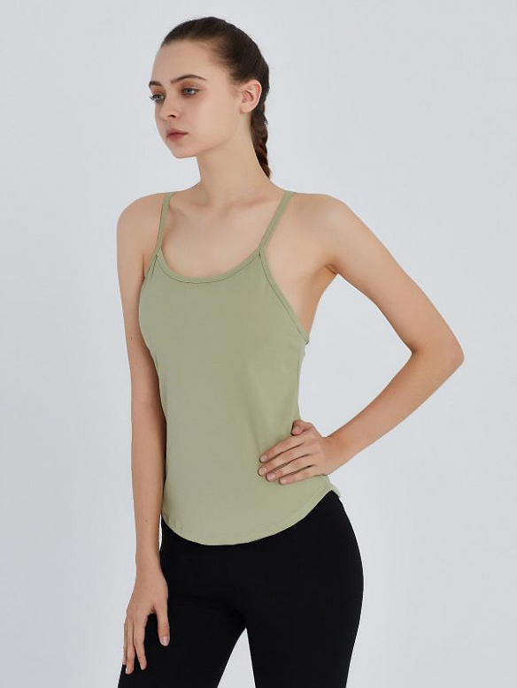 Damen Ärmelloses Shirt Trainings Top FT155