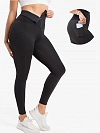 Damen Bauchweg Leggings mit Taschen HS496