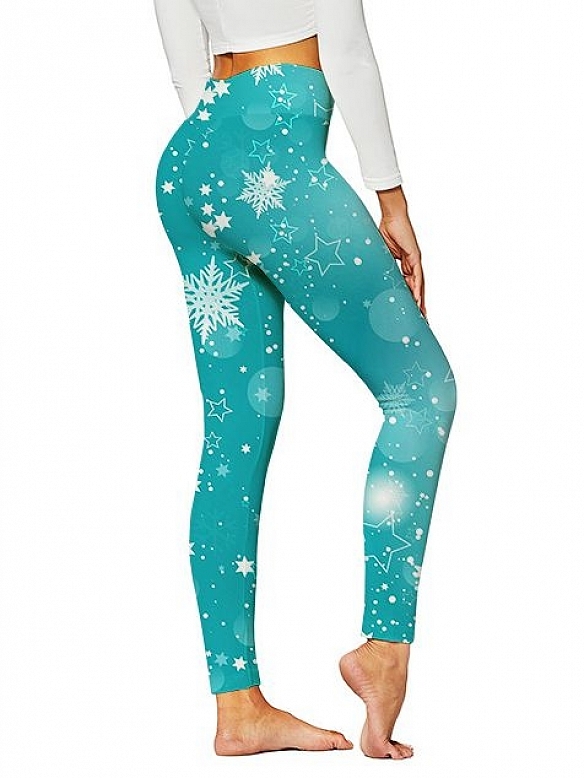 Weihnachtskollektion Elemente Athleisure Frauen Yoga-Hosen HS829