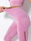 Damen Sport Leggings mit Mesh HS484