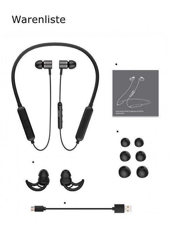 Bluetooth-Kopfhörer zum Joggen AS024