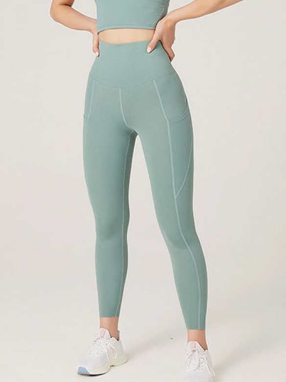 Damen Atmungsaktive Leggings Yogahose HS540