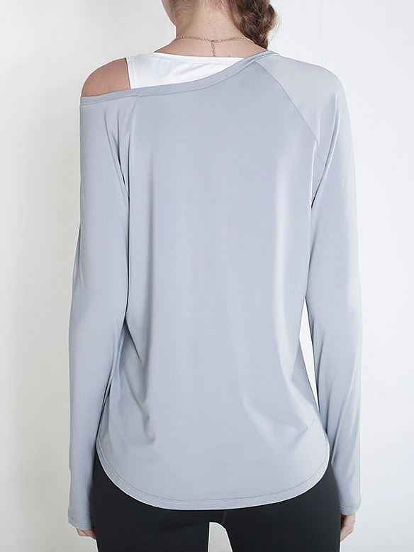 Damen Langärmliges Sport Shirt FT103
