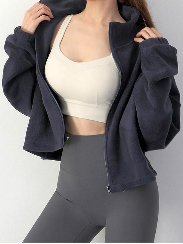 Orgrain Fleece Yoga Jacket Winter PF019