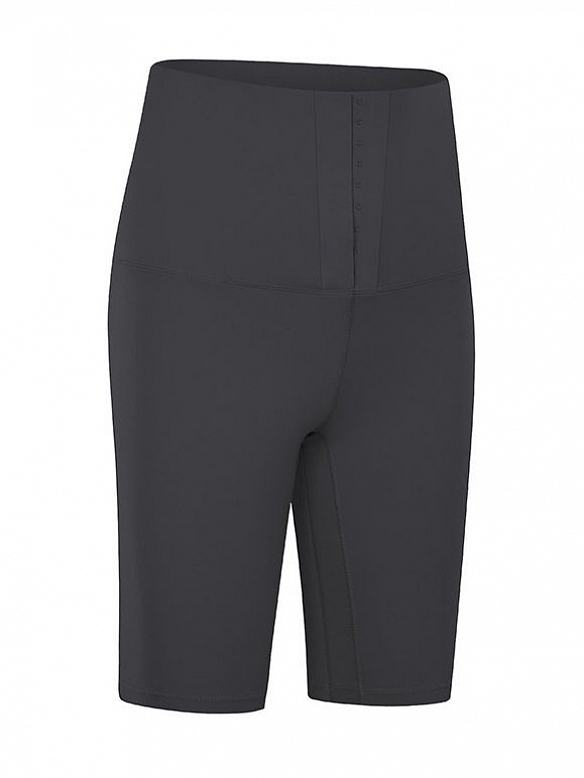 Damen 1/2, Shorts Leggings mit Haken-Reihen HS501