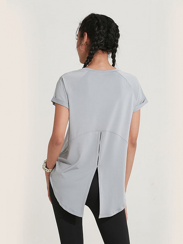 Damen Yoga Fitness T-Shirt  FT094