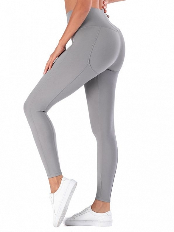Hohe Stretch Hip Lift hohe Taille Skinny Yoga Laufhose HS833