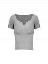 Damen Yoga T-Shirt mit V-Ausschnitt FT149