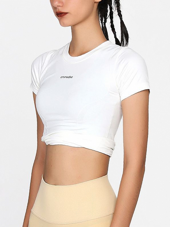 Damen Yoga Fitness T-Shirt FT162