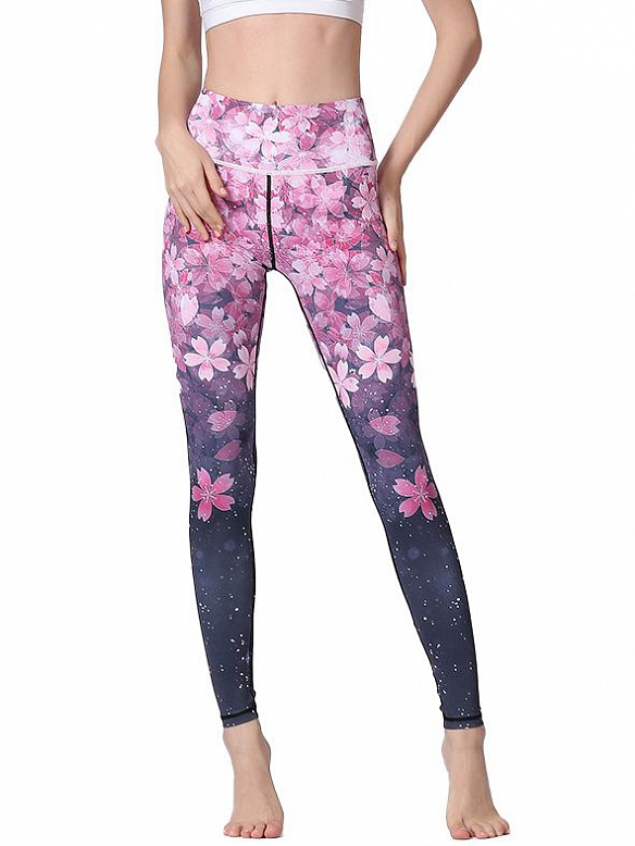 Damen Camouflage Nude Feel Quick Dry Lose Push Up Sport Leggings HS660