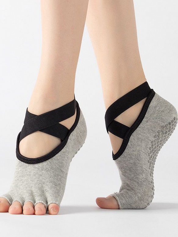 Damen Anti Rutsch Yoga Socken AS010