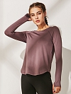 Damen Langärmliges Sport Shirt FT090