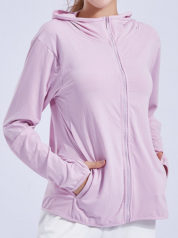 Damen Sport Kapuzenjacke FT053