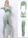 Tarnfarbenes Yoga-Bekleidungs-Fitness-Set   ST229