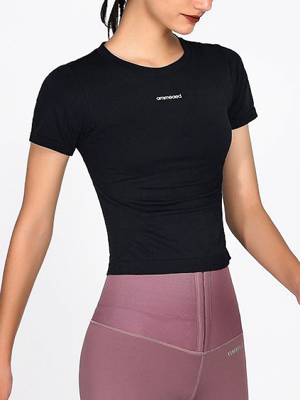 Damen Yoga Fitness T-Shirt FT162
