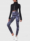 Tie-Dye Skinny Hip Lift Yoga Kleid ST244