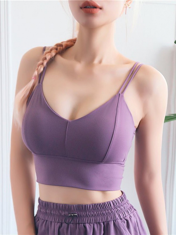 Damen Sport BH Workout Crop Top FT027