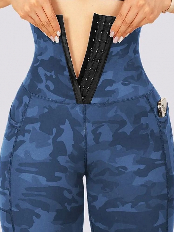 Sport-Patchwork-Taschenhose in Batik-Optik HS926